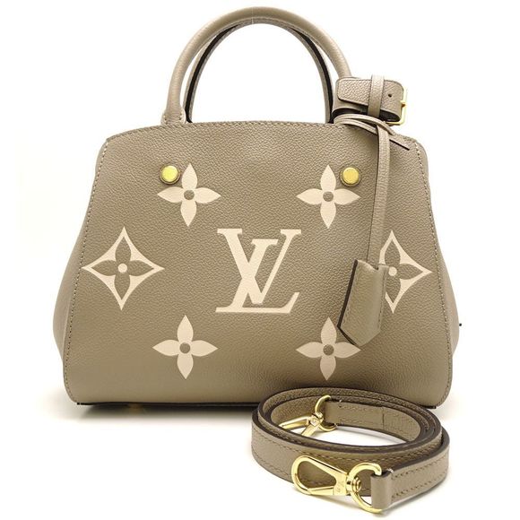 Louis Vuitton Handbags - Louis Vuitton Emplant Montaigne BB Tourtrail Creme